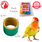 2591 12pk 3/4-Inch Ring Bagels - Bonka Bird Toys
