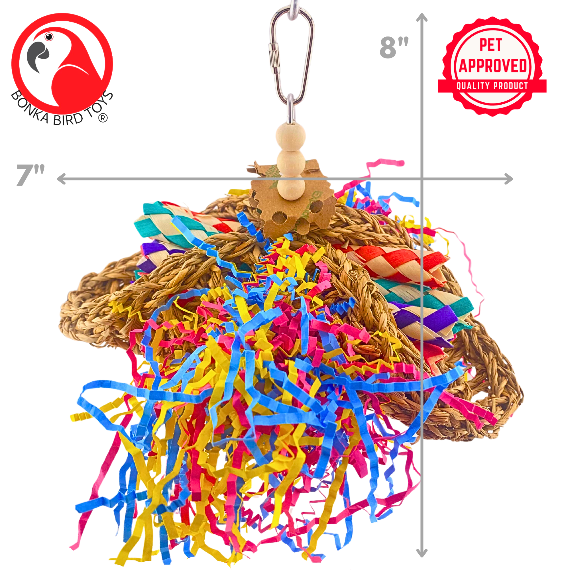 1359 Mini Taco - Bonka Bird Toys