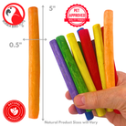 2638 Pk12 Thin Colored Sola Sticks - Bonka Bird Toys