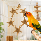 3374 Natural Vine Star Chain - Bonka Bird Toys