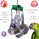 1750 Clacker Green - Bonka Bird Toys