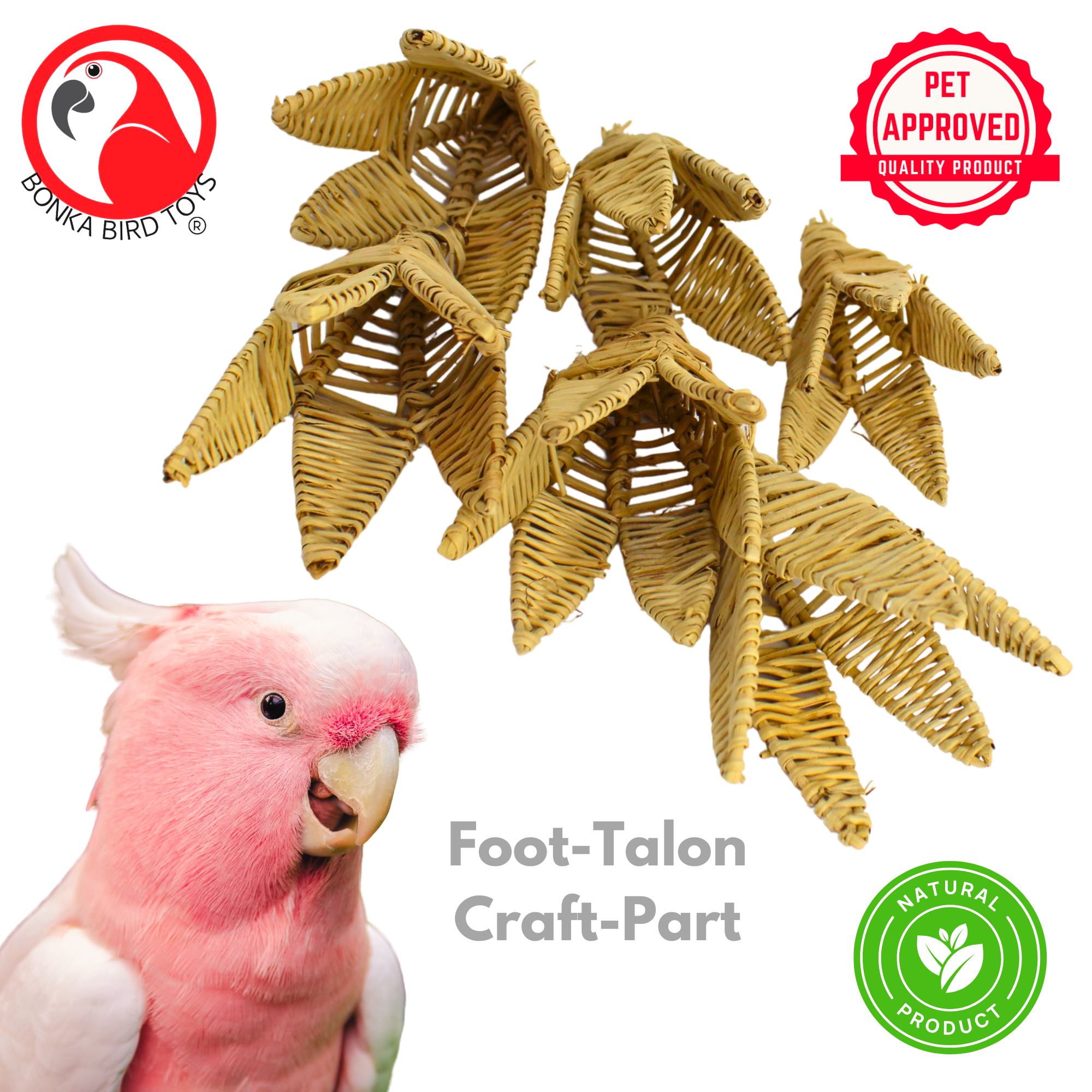 1268 PK6 Vine Lilies - Bonka Bird Toys