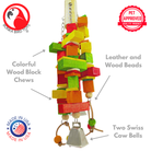 1131 Giant oblong chew - Bonka Bird Toys