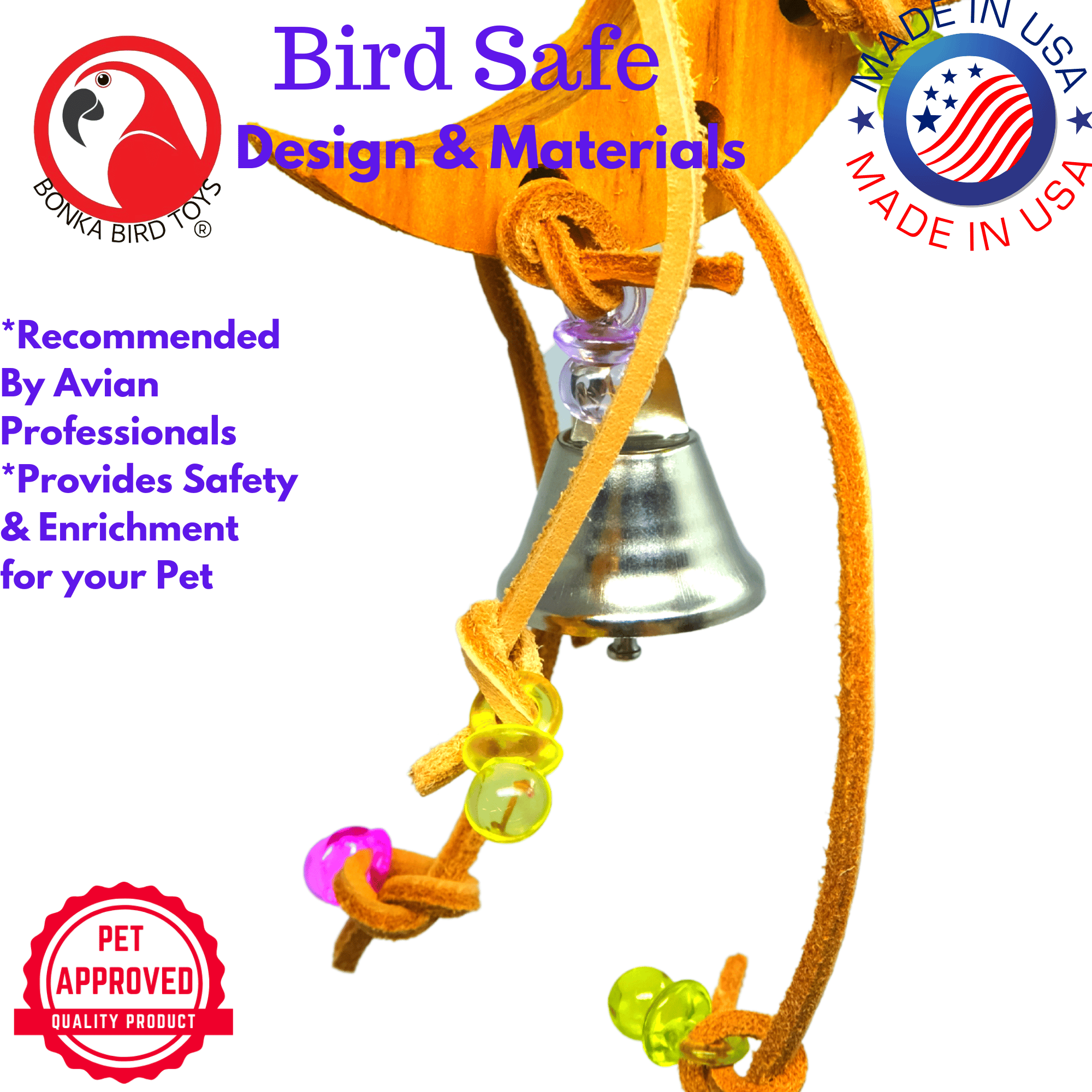 2419 Moonshine - Bonka Bird Toys