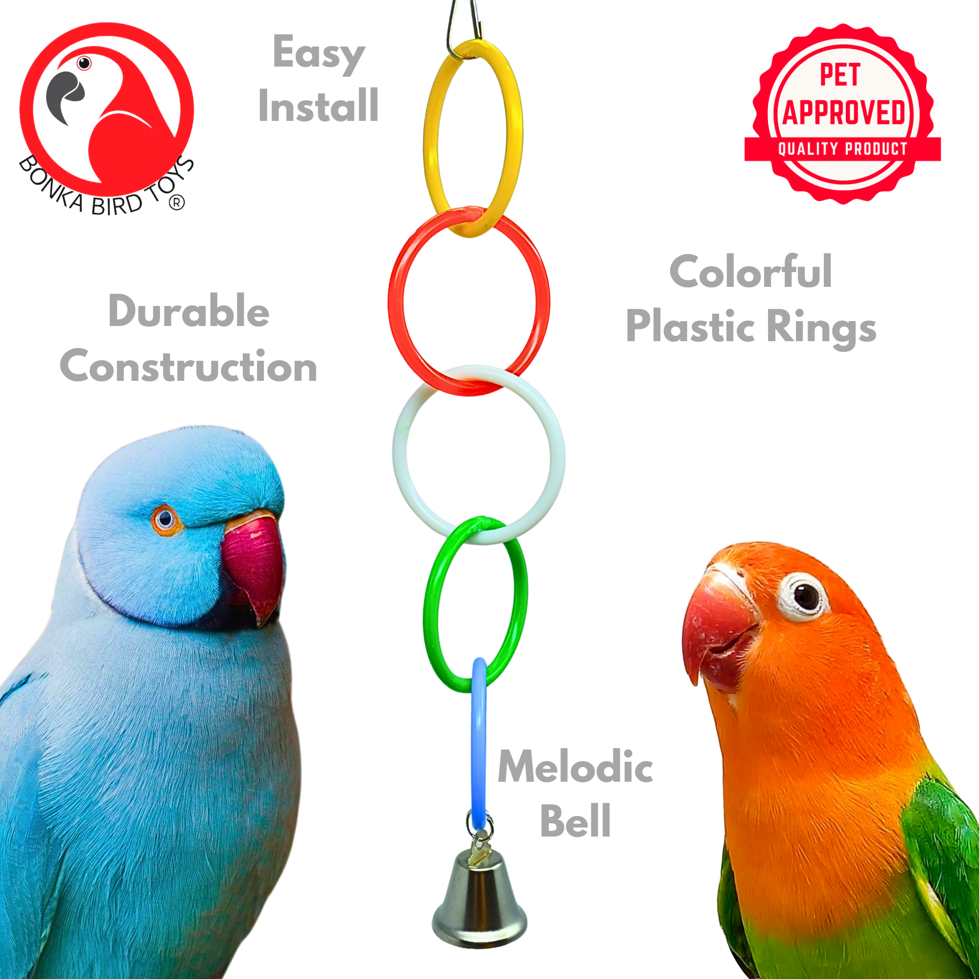 36459 Olympic Rings - Bonka Bird Toys