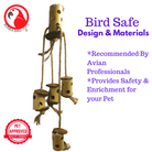 2619 Natural Wind Chime - Bonka Bird Toys