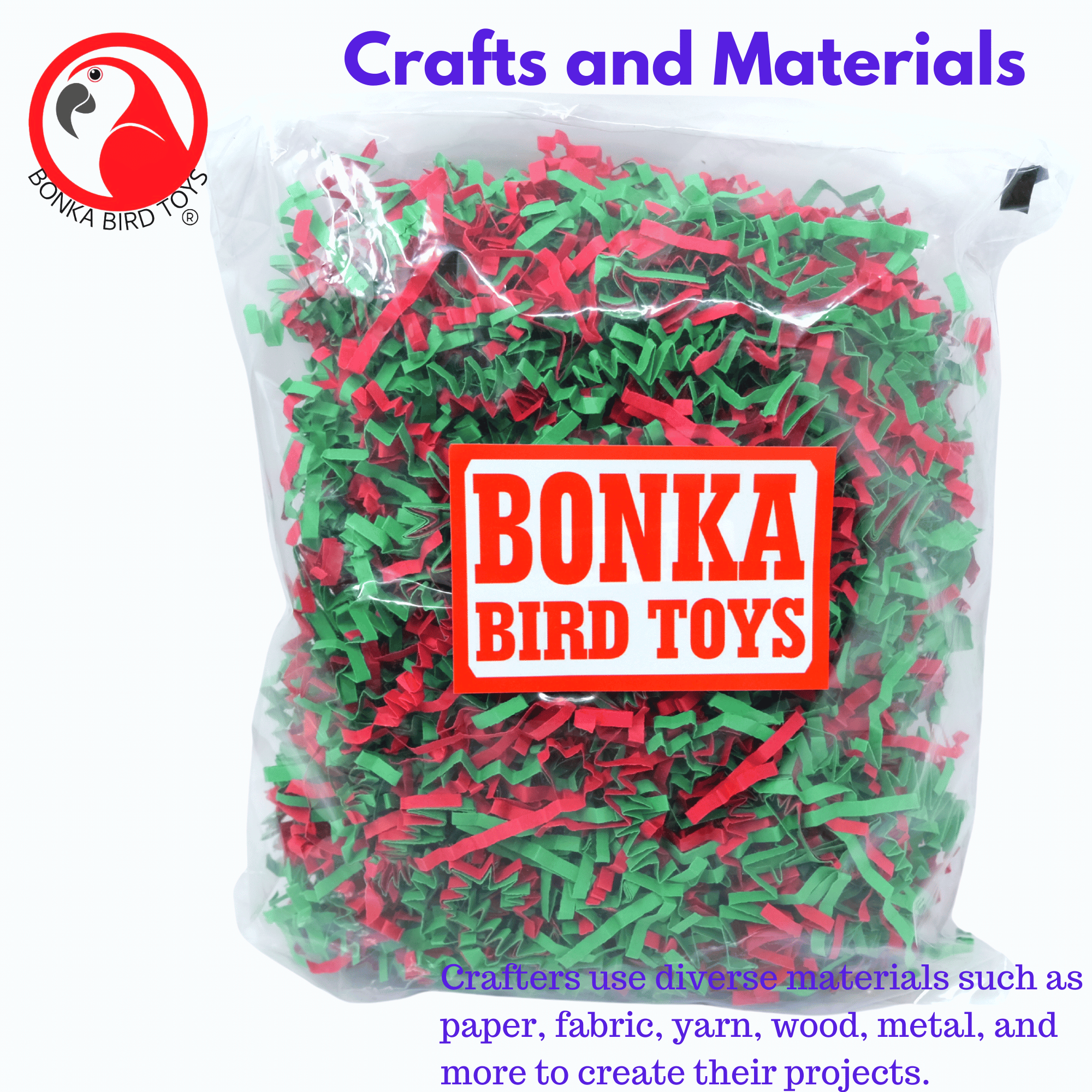 2140 Christmas Shred - Bonka Bird Toys