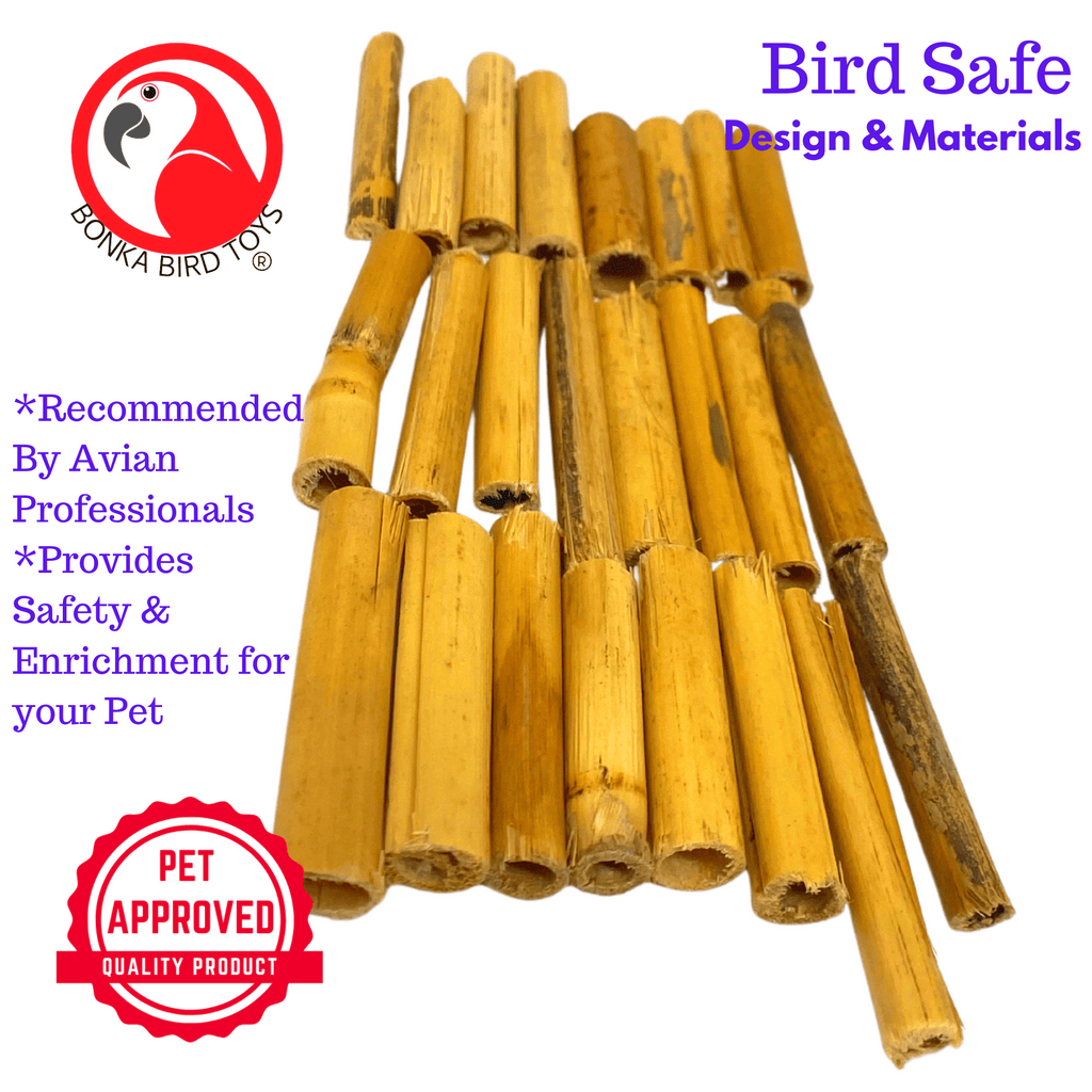 2941 Pk24 Bamboo Sticks - Bonka Bird Toys