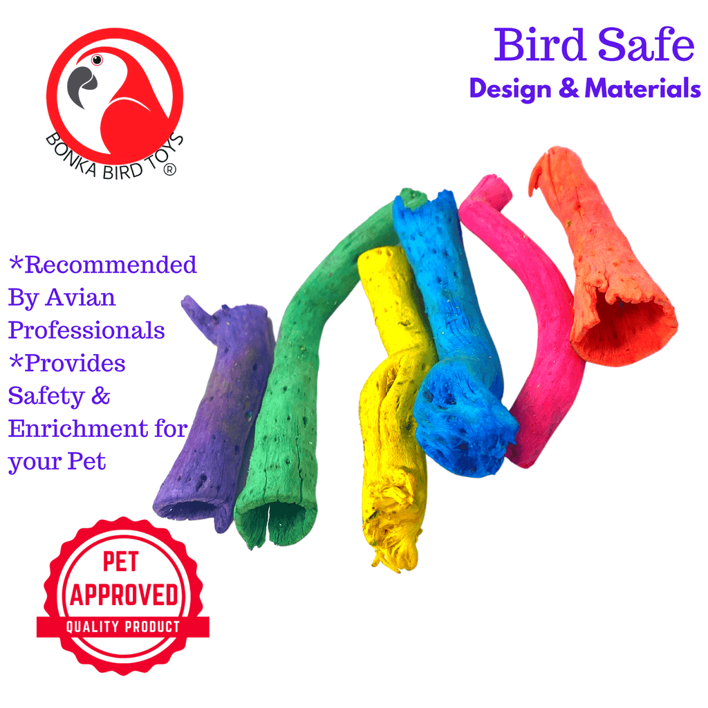 Colored Gobi Tail - Bonka Bird Toys