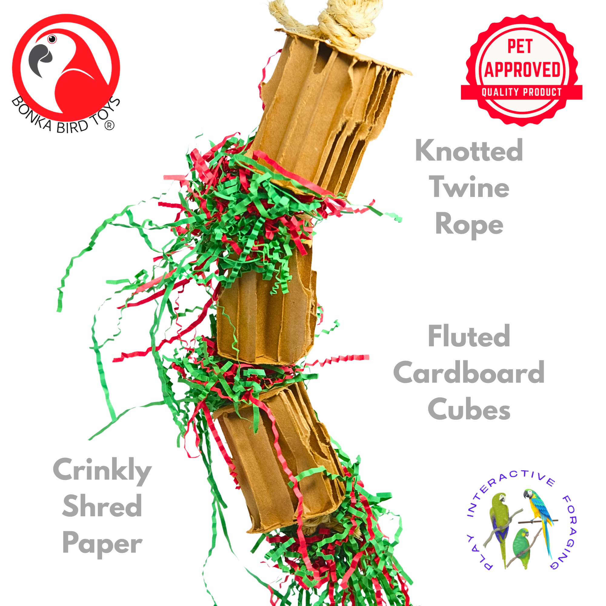 3831 Medium Gift Box - Bonka Bird Toys