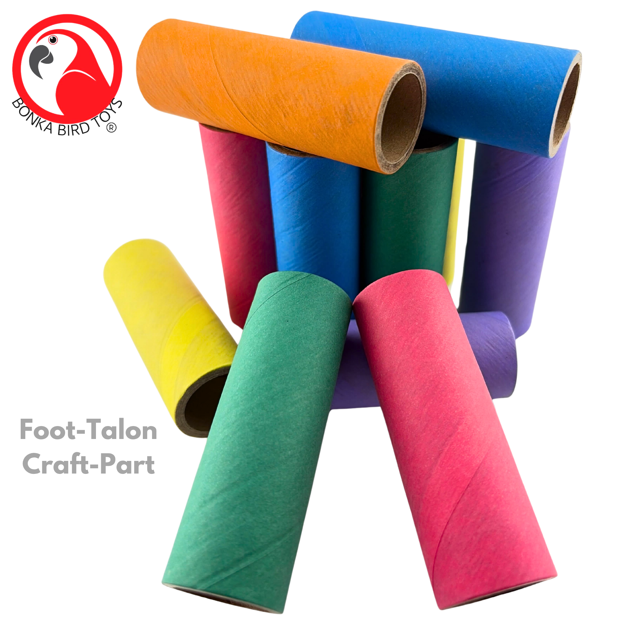 2781 Pk12 Bagel Tubes - Bonka Bird Toys