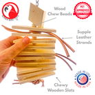 3899 Natural Stacker - Bonka Bird Toys