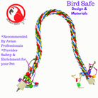 1114 Huge Rope Charm Perch - Bonka Bird Toys