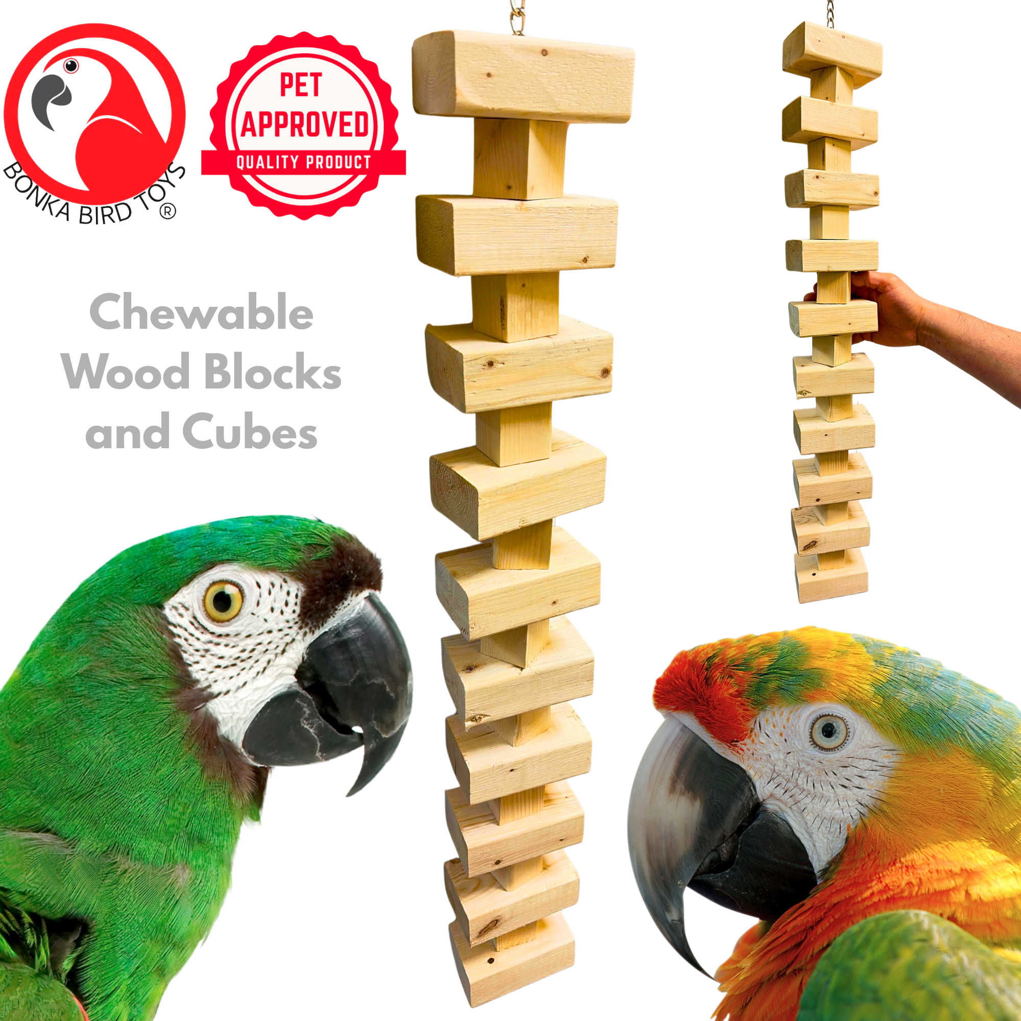 2647 Extra Long Natural Big Bites - Bonka Bird Toys