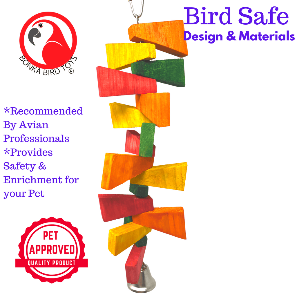 2911 Small Wedge - Bonka Bird Toys