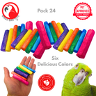 2935 Pk24 Mini Colored Sola Sticks - Bonka Bird Toys
