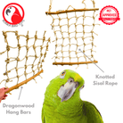 2029 Medium Sisal Cargo Net - Bonka Bird Toys