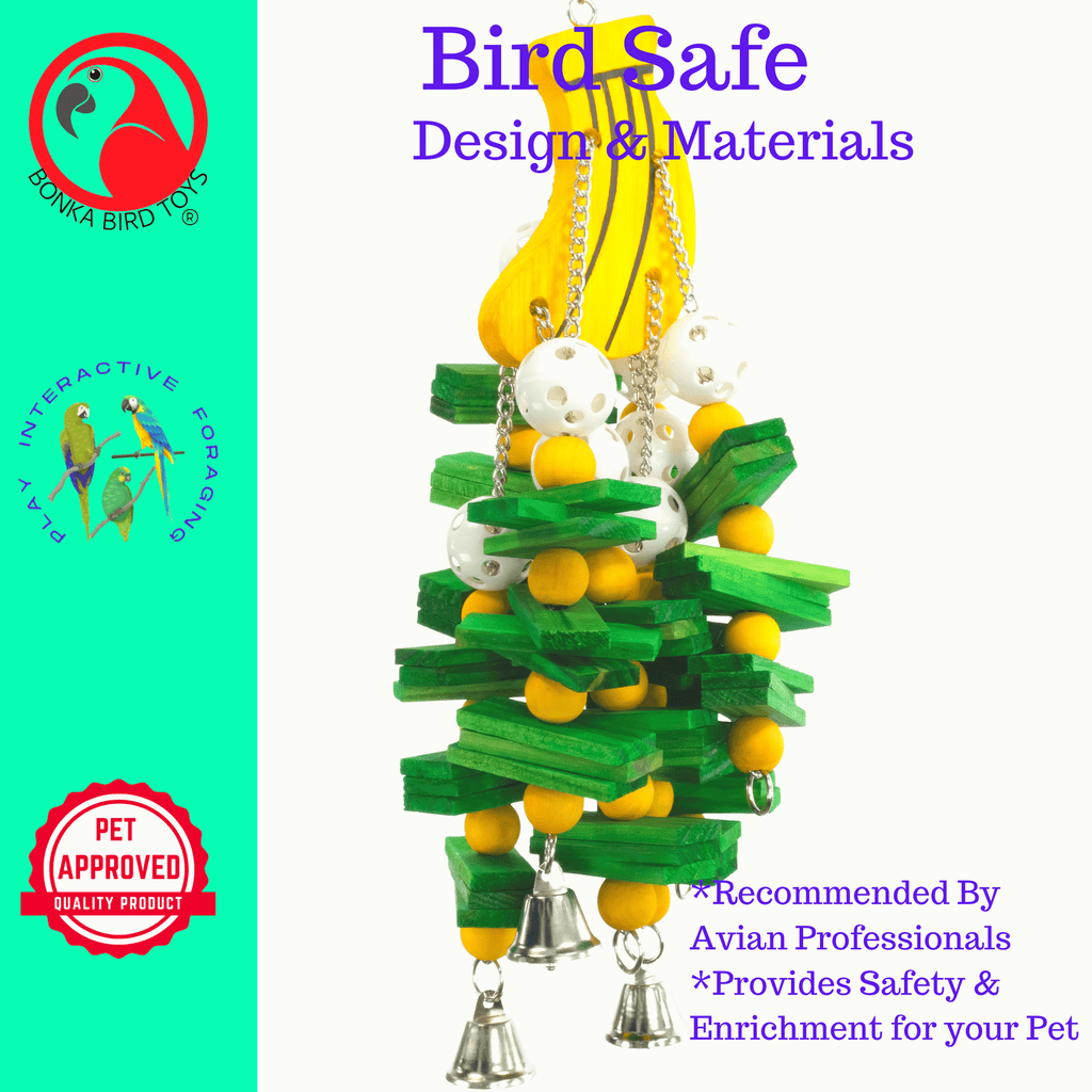 3795 Large Banana - Bonka Bird Toys