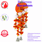 2458 Large Orange - Bonka Bird Toys