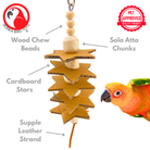 2123 Small Sola Star - Bonka Bird Toys