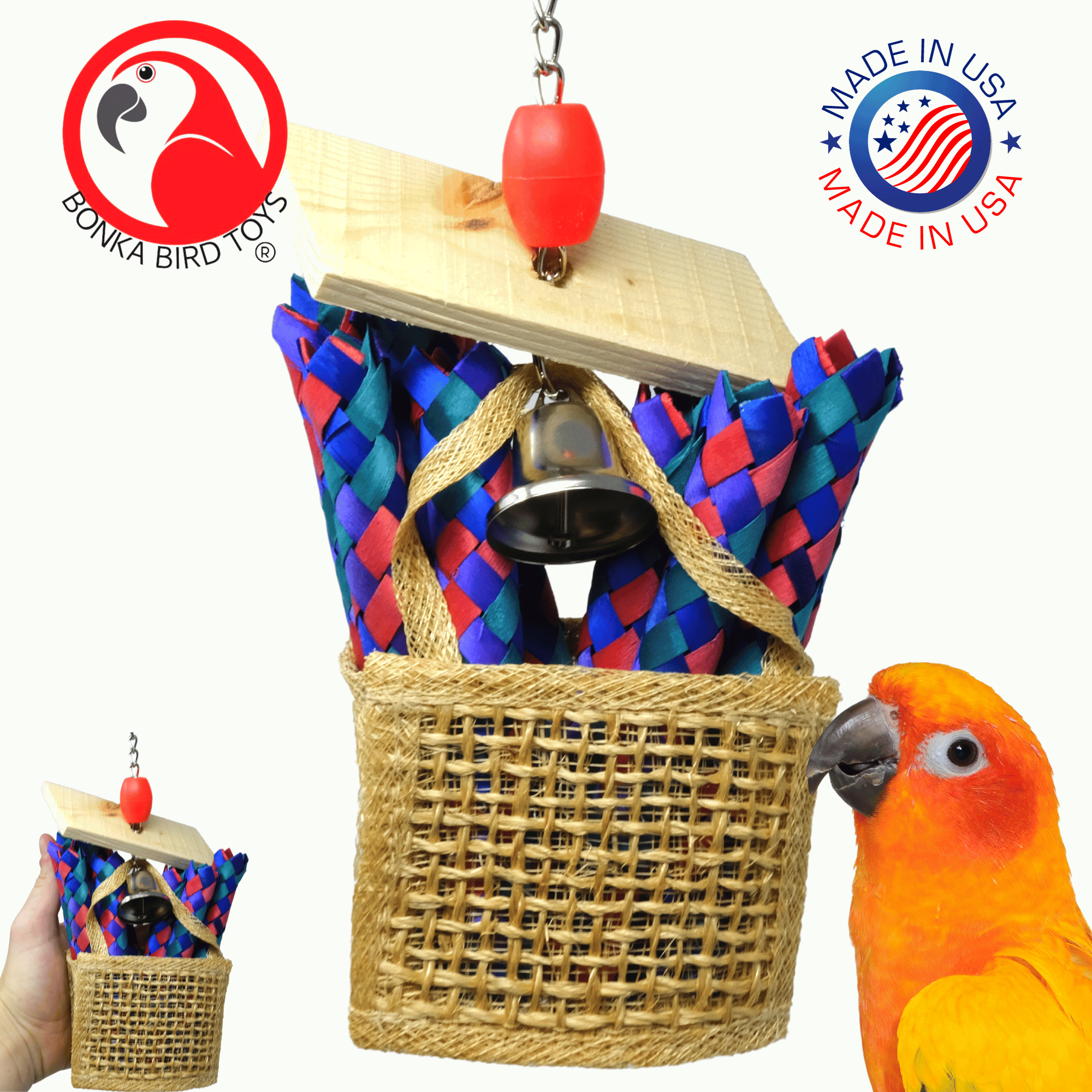 1653 Chewy Bag - Bonka Bird Toys