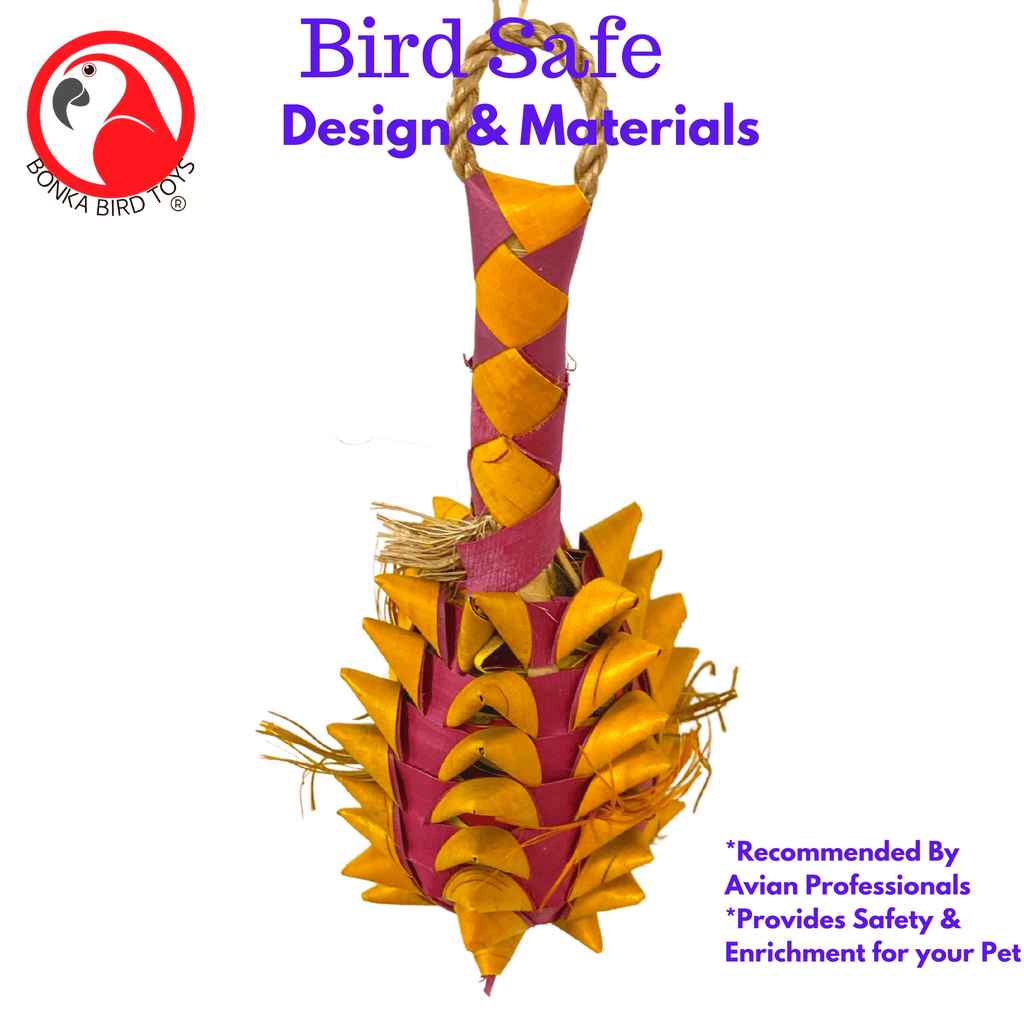 03364 Small Pineapple Foraging Toy - Bonka Bird Toys