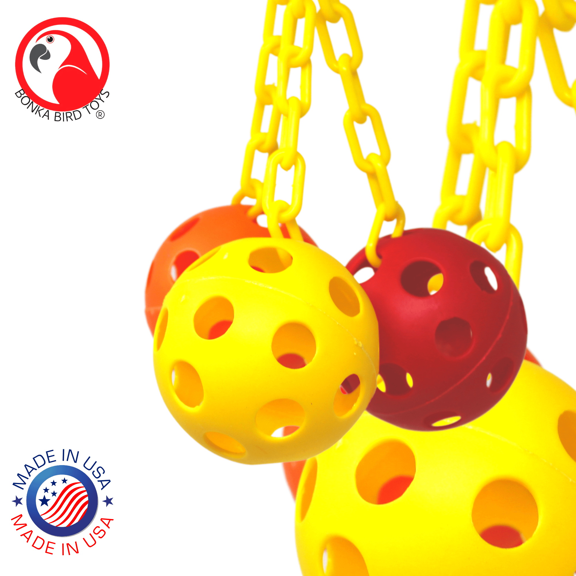 1225 Triple Chain Ball - Bonka Bird Toys