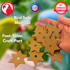 2777 Pk12 Small Cardboard Stars - Bonka Bird Toys