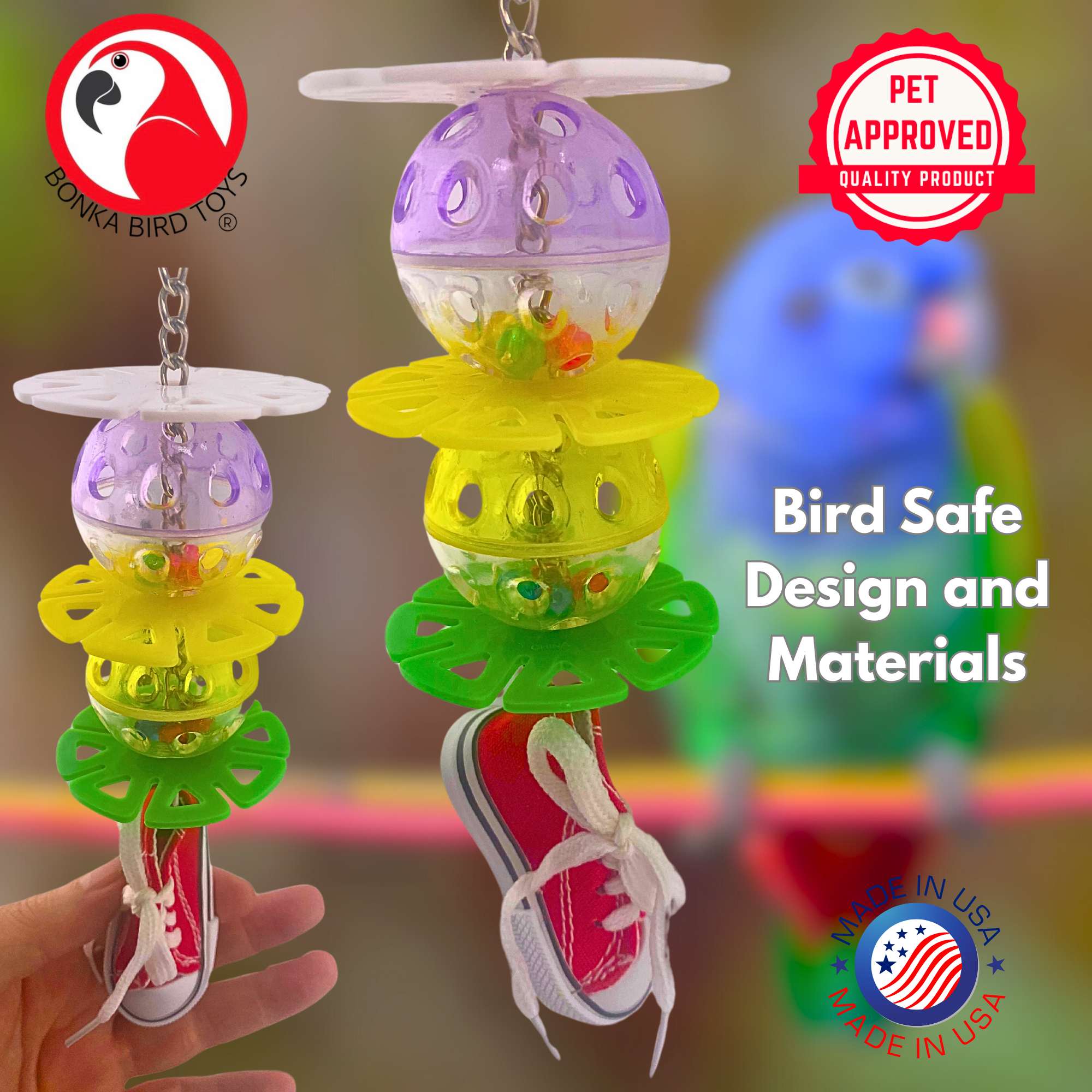 3519 Snowball Sneaker - Bonka Bird Toys