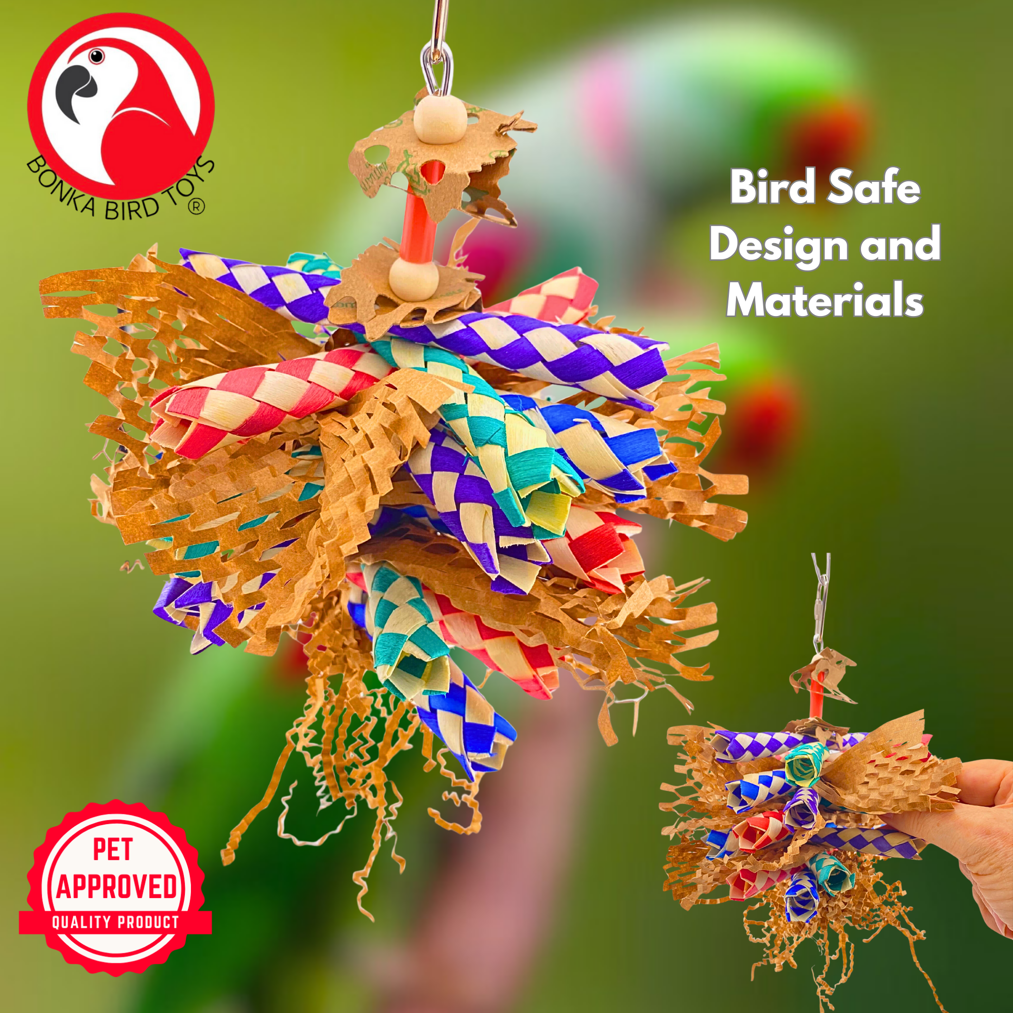 3450 Paper Shred - Bonka Bird Toys
