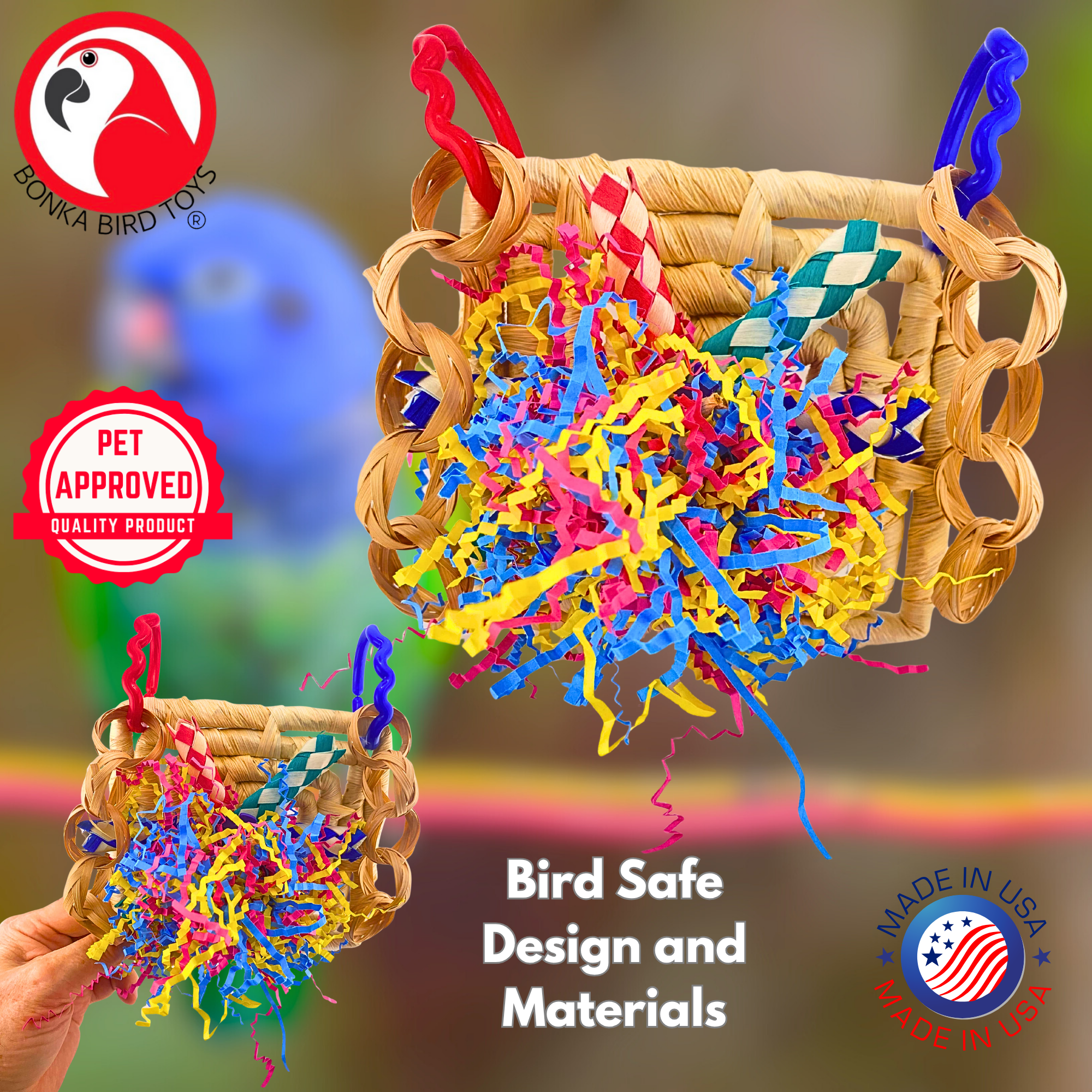 2559 Small Activity Mat - Bonka Bird Toys