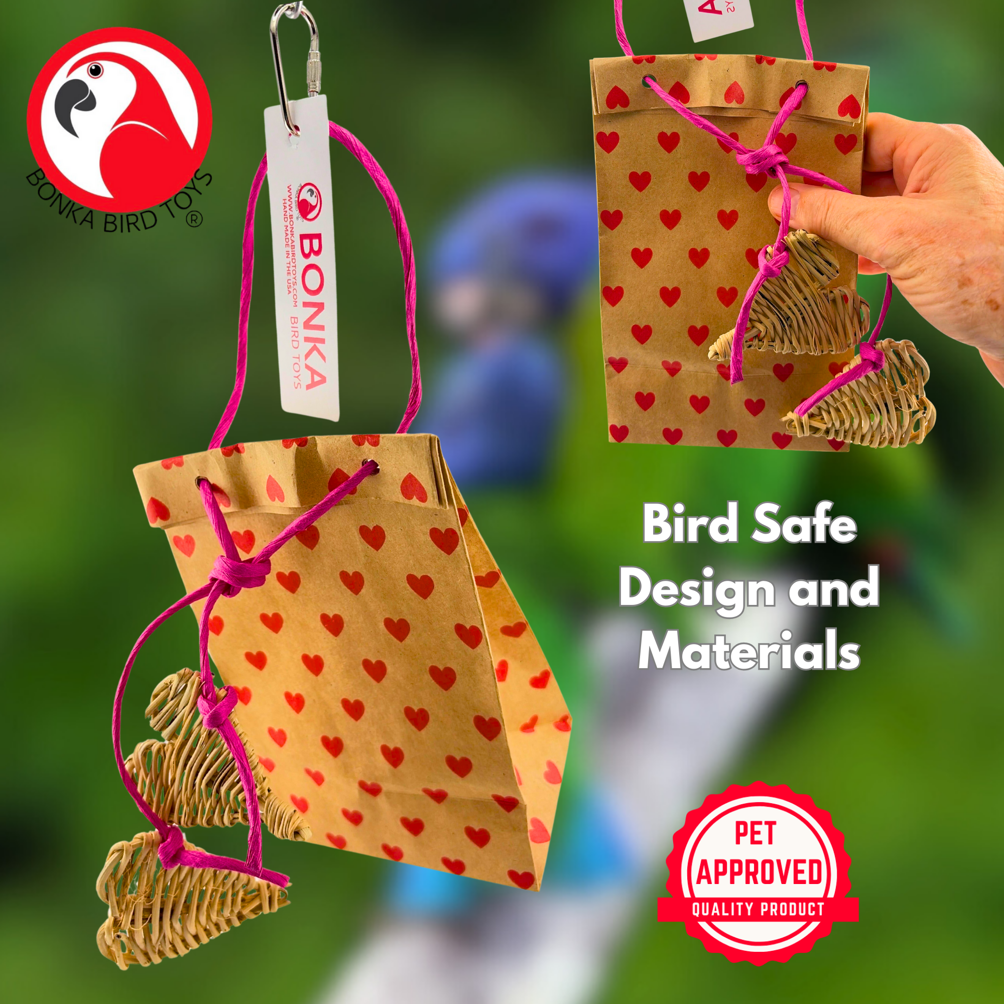 2765 Love Sack Forager - Bonka Bird Toys