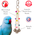 1166 Trio Bell - Bonka Bird Toys