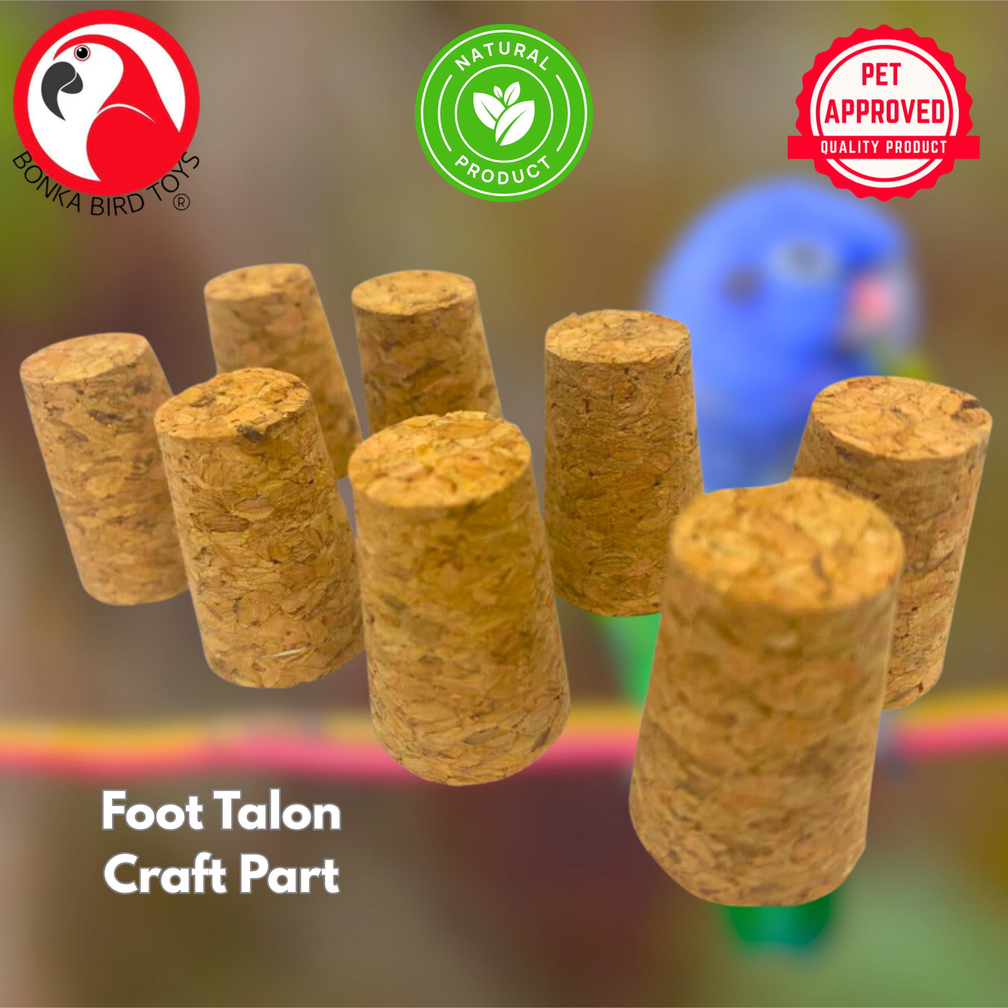 2112 PK8 Corks - Bonka Bird Toys