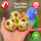 3485 PK3 Natural 3 Inch Bamboo Balls - Bonka Bird Toys
