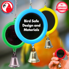 36415 Medium Round Mirror - Bonka Bird Toys