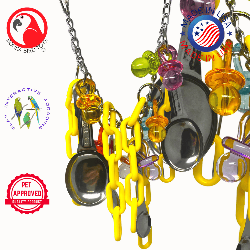 3720 Chain Spoon Delight - Bonka Bird Toys