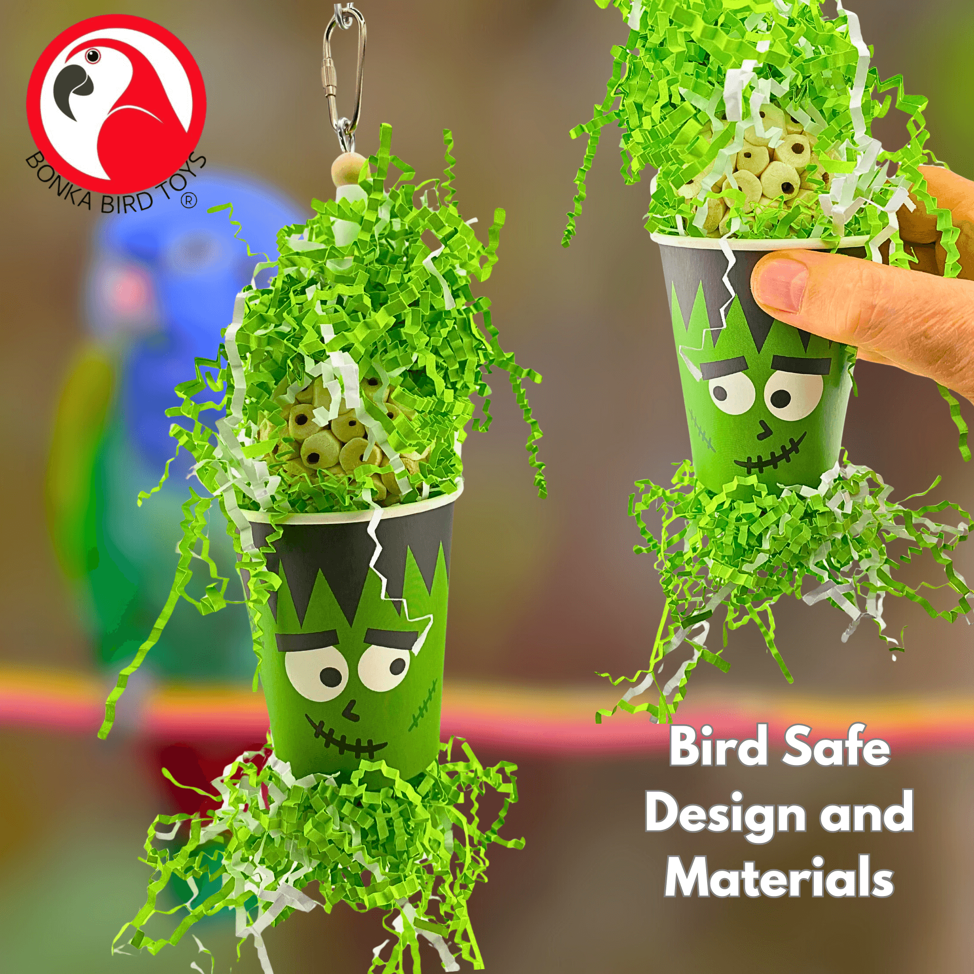 2870 Spooky Frankenstein - Bonka Bird Toys