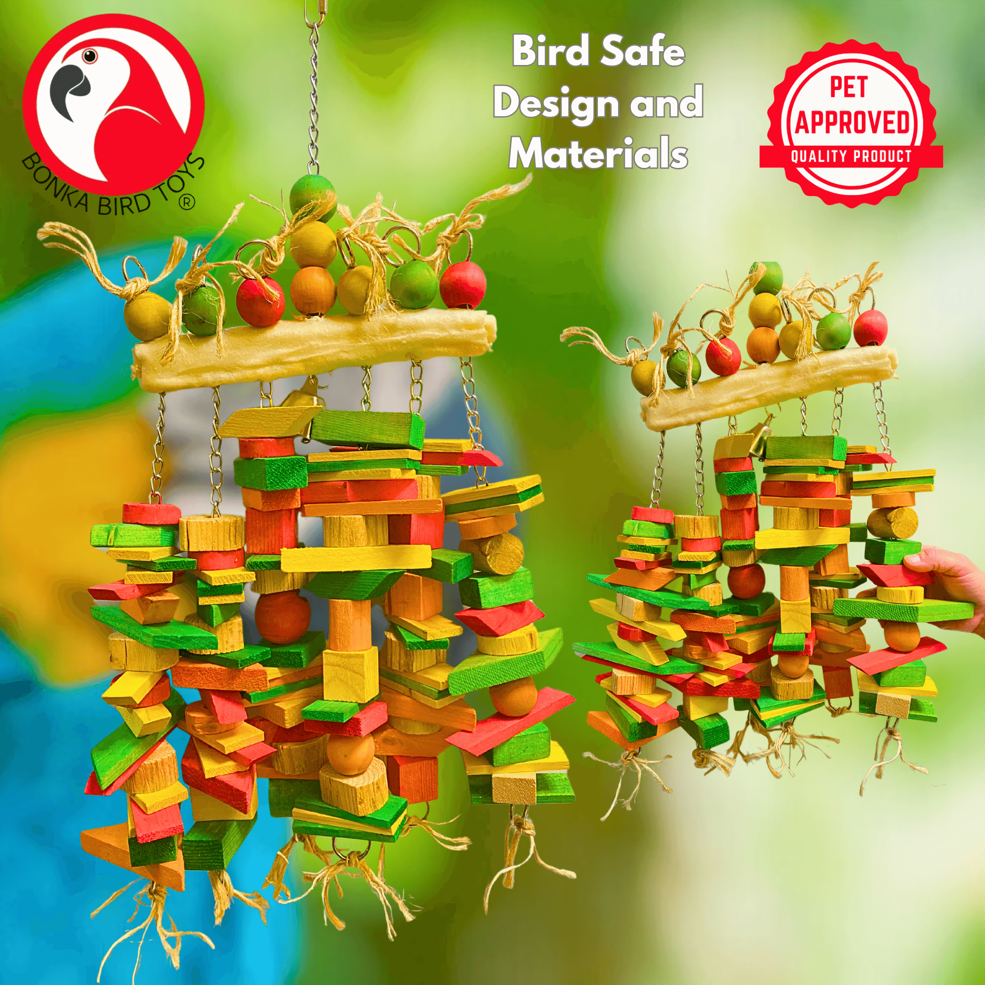 2059 X-Large Bone Bridge - Bonka Bird Toys