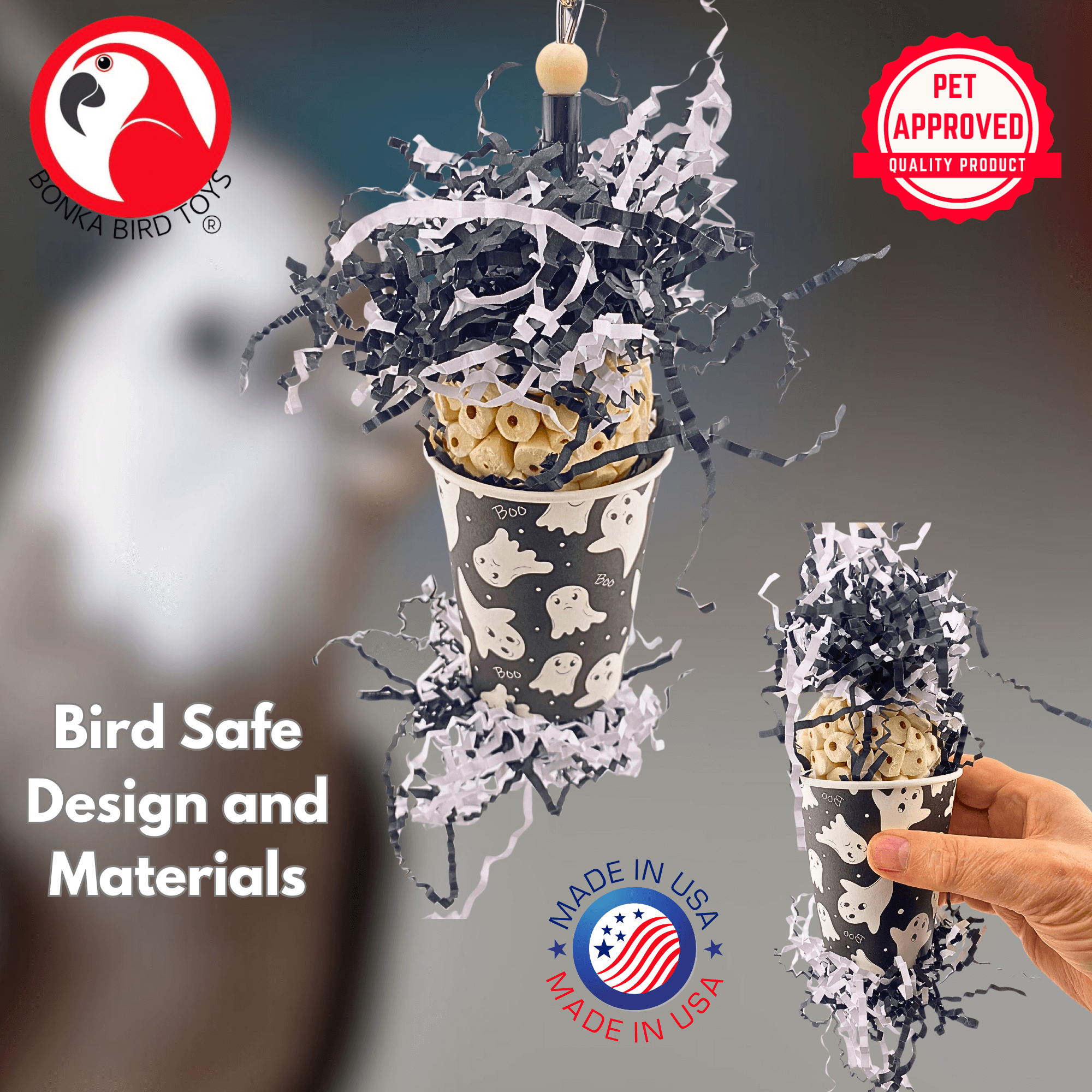 2871 Ghost Jumble - Bonka Bird Toys