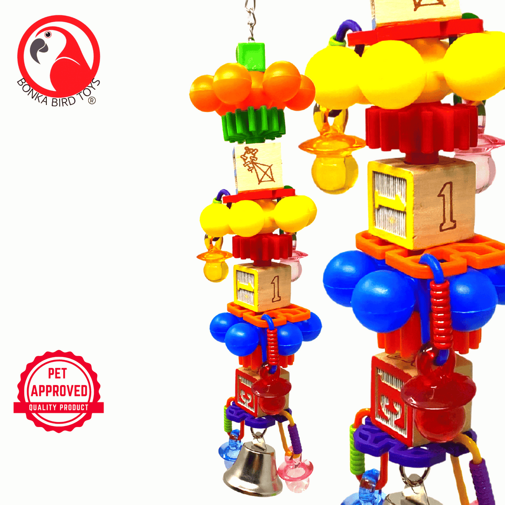 00676 Spin Tower - Bonka Bird Toys