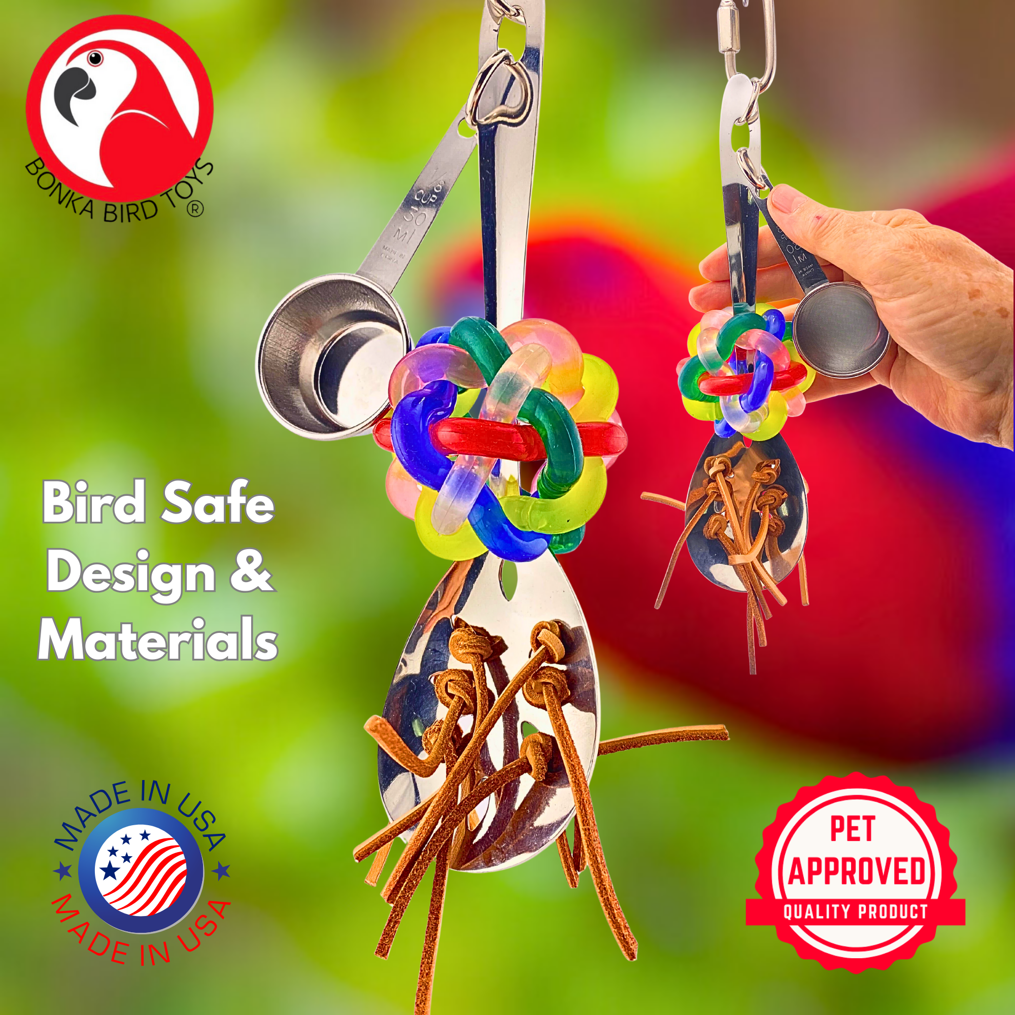 1976 Spaghetti Leather - Bonka Bird Toys