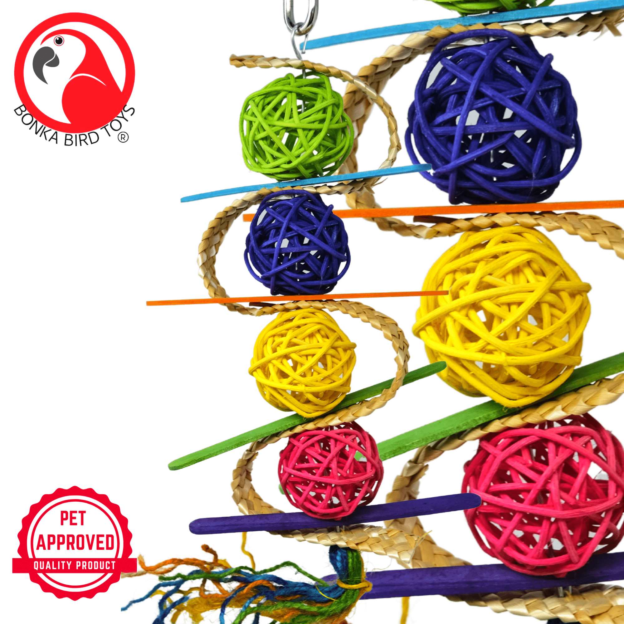 2470 Vine Swirl - Bonka Bird Toys