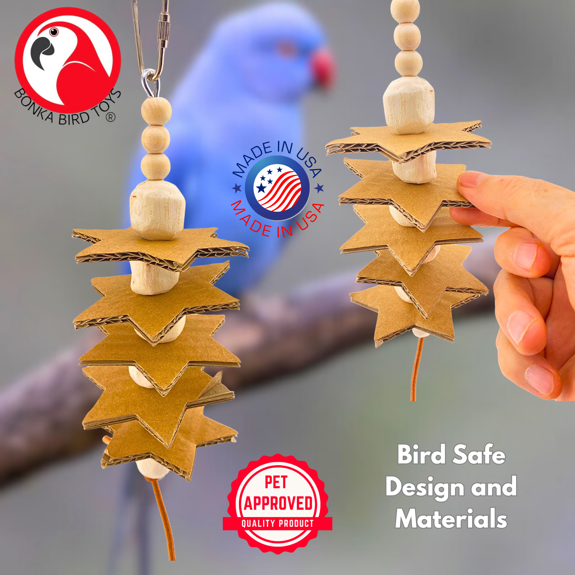 2123 Small Sola Star - Bonka Bird Toys