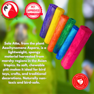 2935 Pk24 Mini Colored Sola Sticks - Bonka Bird Toys