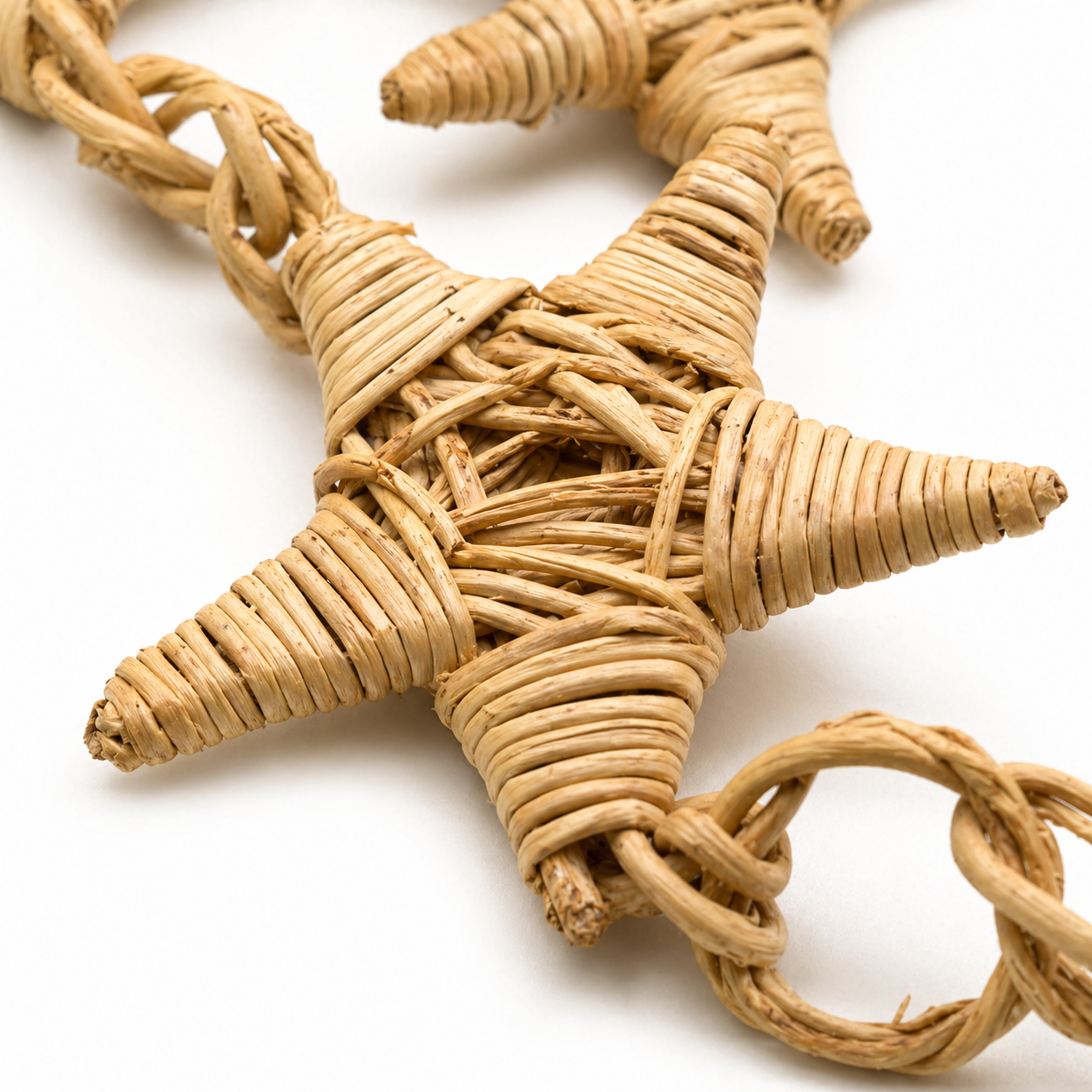 3374 Natural Vine Star Chain - Bonka Bird Toys