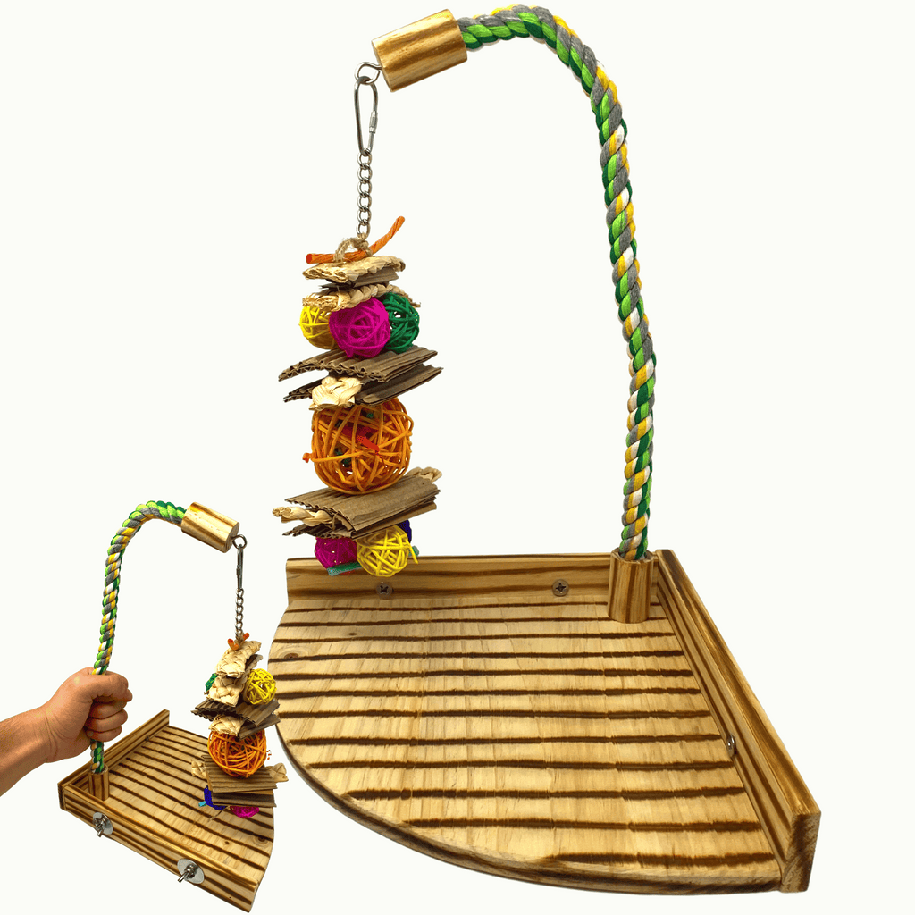 Wooden Playstand - PP1010 - Bonka Bird Toys