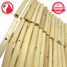 2945 Pk24 3.5" Natural Drilled Jute Sticks - Bonka Bird Toys