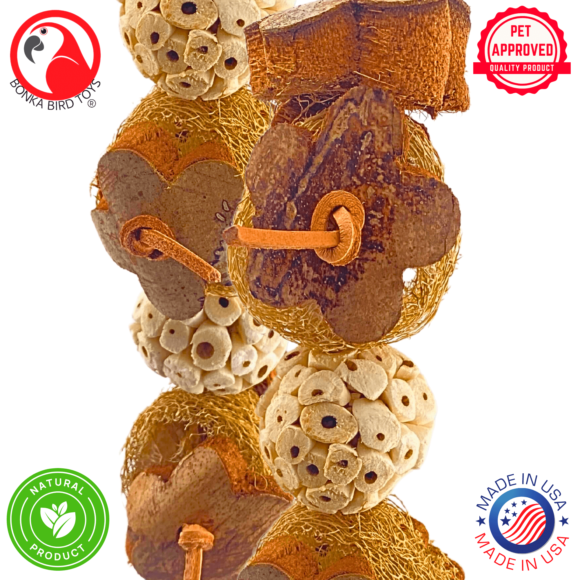 1201 Earth Bite Tower - Bonka Bird Toys