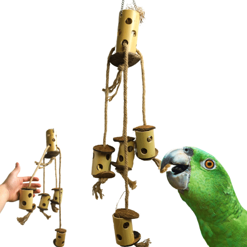 2619 Natural Wind Chime - Bonka Bird Toys